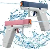 Arma de brinquedos manual pistola de água automática reboring spray de água pistolas de água blaster ideal verão piscina praia outdoorl2403