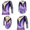 Scen Wear Purple Artistic Gymnastics Competition Leotard Kids föreställningar Leotards Anpassad stil och storlek Drop Delivery DHI9K