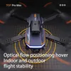 Droni 8K Flusso ottico Drone a tre lenti Servo telecamera Evitamento ostacoli a infrarossi Fotografia aerea Quadcopter per Xiami Viaggi all'aperto Q240308