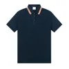 Business-Poloshirts für Herren, Designer-T-Shirts, Poloshirts, hochwertige Baumwolle, modisches, klassisches T-Shirt mit gesticktem Buchstaben-Logo, hochwertiges, bequemes Oberteil, asiatische Größe M-3XL