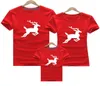 Look Deer Mommy and Me Clothes Christmas Matching Family Clothing Sets Mother Daughter Father Baby Tshirt 2104173886520