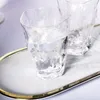 Verres à vin 200ml forme irrégulière eau potable tasse en verre whisky lait jus gobelet