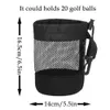 Golf Bags Carrier Storage for Golf Tees Fitness Laundry Sport Golf Ball Bags Drawstring Golf Ball Pouch Container Portable OrganizerL2402
