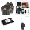 Walkie Talkie 1ペアBaofeng 9700プロフェッショナル防水IO67 5WパワーUHFハム2ウェイラジオトランシーバーアウトドアコミュニケーションドロップドーク