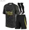 Soccer Jerseys S Mbappe Sergio Ramos Paris 2023 2024 Marquinhos Wijnaldum Verratti Icardi Child Suit Football Shirts 22 23 24 KimpembeH240308