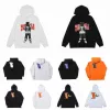 Sweat à capuche violet Mens Hoody Designer Blanc Sweat-shirts en vrac Coton Pull Sweat-shirt Sportswear Couple Survêtement Tops Vêtements Hip Hop