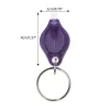 Lumières UV Mini porte-clés lampe de poche LED cadeaux de Promotion lampe torche porte-clés lumière blanc violet Flash lumière ultraviolette LL