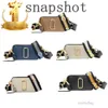 Snapshot Dames Man Cameratas 10A Spiegel Kwaliteit Designer S Handtas Baguette Cross Body Lederen Schoudertassen Zwart Wit Reizen Cool Clutch Tote Handtas uette