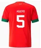 22 23 24 Camisetas de fútbol marroquíes HAKIMI Maillot marocain ZIYECH EN-NESYRI Camisetas de fútbol Hombres Kit para niños HARIT SAISS IDRISSI BOUFAL Jersey Maroc Camiseta del equipo nacional