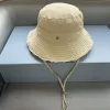 Designer hink hattar kvinnor monterade flerfärgad utomhus canvas hattar designer mode breda brim hattar sommar utomhus solskade mössor montering fiskare strandhatt