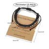 Link Bracelets Morse Code I Love You Card Hand Rope Jewelry Gifts For Women Men Best quality