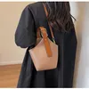 Lady Evening Bag New Type Portable Bucket Single Shoulder Messenger Advanced Sense Small Group Handbag