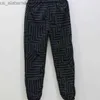 Erkekler Pantolon Mens Pants Coulple Geometrik Devre Çizgileri Renkli Windinger Hafif Pantolon Jaqueta Masculina 240308