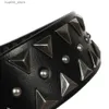 Riemen Echt Leer Heavy Metal Punk Riemen Voor Mannen Rock Stud Cowboy Riem Mannen Ceinture Homme Taille Riem L240308