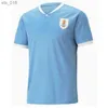 Voetbalshirts 2022 Uruguay Jersey 22/23 L.suarez E.cavani N.de La Cruz Nationaal Team Shirt G.de Arrascaeta F.vaerde R.araujo R.bentancurH240308