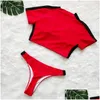 BRAS SETS LIVA GIRL 2023 Y SWIMSUT Två stycken Badkläder Baddräkter Split Hollow Fal Bikini Bathing Suit Dim D12 Drop Delivery Dhjen