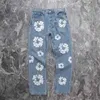 Men's Jeans Pants High Street Jeans Print High-quality 1 Mens Womens Vintage 240308