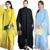 Roupas étnicas Abaya Bat Manga Vestido para Mulheres Muçulmanas Moda Long Party Fassels 2024 Robe