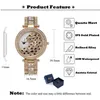 Miss Fox Women Quartz Watch Fashion Bling Casual Ladies Watch Female Quartz Gold Watch Crystal Diamond Leopard for Women Clock T71333Y