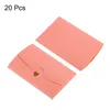 Gift Wrap 20pc 10.5 7cm Pearl-Coated Paper Mini-kuvert Small Card Holder Retro Gold Heart Business Inbjudan Kuvert för bröllop