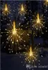 DIY Outdoor Waterdichte Kerst LED Lichtslingers Vuurwerk Batterij-aangedreven Decoratieve Kerstverlichting voor Garland Patio Wedding5864292