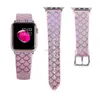 فرق مشاهدة الفاخرة الفاخرة الساعات الاستبدال color فلاش معصملة watch الأشرطة الموضة watchband Iwatch Bands Bracelet الرياضية 240308