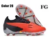 Sac-cadeau Mens High Top Boots de football Phantom GX Elite FG Firm Firm Ground Cleats Link Ghost Neymar ACC GT 2 Soccer Chaussures Extérieur Trainers Botas de Futbol