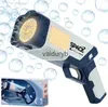 Sabbia gioca d'acqua divertente giocattoli da bagno per bambini gust gun di manna usa una soluzione blaster per illuminare il soffiatore a bolle adatto per i bagni per bambini matrimoni H240308