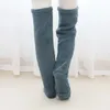 Calzini da donna alti alla coscia Fuzzy Ladies sopra il ginocchio soffice pelliccia letto per dormire caldo Legging calza scaldamuscoli in peluche per