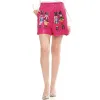 Capris ChristmasNutcracker Sequinin Stapyin Shorts Loose Glitterホットパンツナイトクラブウェアカジュアルファッションレディースハイウエストセクシーなショーツ