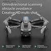 Drones M10 drone 8k profissional de alta definição com câmera dupla drone RC quatro helicópteros fotografia aérea drone para evitar obstáculos com câmera Q240308