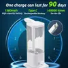 Smart Touchless Automatic dish soap dispenser for kitchen sink 550ml high Capacity Save detergent Liquid Detergent Dispenser 240226