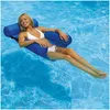 Sable Jouer Eau Amusant Natation Lit Gonflable Pliable Flottant Rangée Chaise Plage Piscine Eau Hamac Matelas Gonflables Loung Dh4Ld