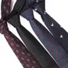 新しい7cmファッションアニマルパターンネクタイCorbatas Gravata Jacquard Slim Tie Business Wedding Neck Tie for Men1281h