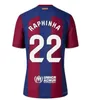 23 24 PEDRI Soccer Jersey Barca LEWANDOWSKI FC FERRAN Camiseta De Futbol AUBA Barca CANCELO 2023 2024 ANSU FATI Football Shirt JOAO GAVI BarceLonaS Kits Men Kids