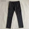 Мужские новейшие окрашенные брюки-карго с одной линзой и карманами, уличные тактические брюки, свободный спортивный костюм, размер M-XXL CP 240308
