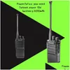 Walkie Talkie Quansheng Professionele UHF-band Hamradio Mobiel station Tweeweg Tg-T8 Intercom Draagbare 10W Handheld Drop Delivery Dhsgc
