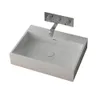 Guardaroba Lavabo in pietra con superficie solida Lavabo da appoggio per lavabo RS38343