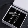 Luxury Long Chain Earrings Dingle Studs With Box Retro Gold Plated Earrings Charming Earring for Party Club