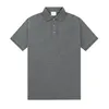 Business-Poloshirts für Herren, Designer-T-Shirts, Poloshirts, hochwertige Baumwolle, modisches, klassisches T-Shirt mit gesticktem Buchstaben-Logo, hochwertiges, bequemes Oberteil, asiatische Größe M-3XL