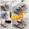 2024 Högkvalitativ GAI Slide Designer Slippers Beach Classic Flat Sandals Summer Flip Flops Men Slides Low Price 39-45