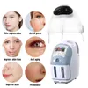 Jet d'oxygène multifonction 7 couleurs Dôme Masque LED Hydra Machine faciale à oxygène Rajeunissement de la peau 95% Machine faciale à infusion d'oxygène pur