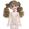 30cm 1/6 BJD Doll Nude 22 Ball Jointed Doll Movable Body ABS Well made Undressed Angel Doll Toys for Kids Girls Children Gifts 240301