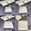 Gift Wrap White Cake Gift Box Cardboard Packaging Clear Pvc Window Transparent Lid Cookie Candy Wedding Clothes Dress Guests Boxes 210 Dhrg1