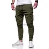 Spodnie męskie Spodnie Trend moda jogger fitness kulturystyka siłowni dresowe spusty spodnie 240308