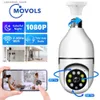 Baby Monitor Camera Movols WiFi Bulb E27 مراقبة الفيديو المنزلية السلامة الداخلية IP Color Light Vision AI التتبع الإنساني التلقائي Q240308