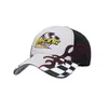 Casquette de baseball de vente chaude F1 casquette de course moto tout-terrain équitation casquette de sport parkour casquette de bec de canard brodée pour hommes et femmes