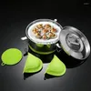 Double Boilers Food Steamer Flan Pan Mold With Handle Basket Sum Dumplings Non Stick Cake Baking Tool Pie Maker