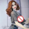 High Quality adult sextoys for men Premium Small Breast Dolls For Men With Brown Eyes Charming Face Silicone Adult Sexy DollMasturbation toys2