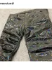 Mauroicardi Primavera Autunno Lungo Nero Fresco Olografico Lucido Riflettente Elastico Morbido PVC Ecopelle Impilati Pantaloni per Uomo 240305